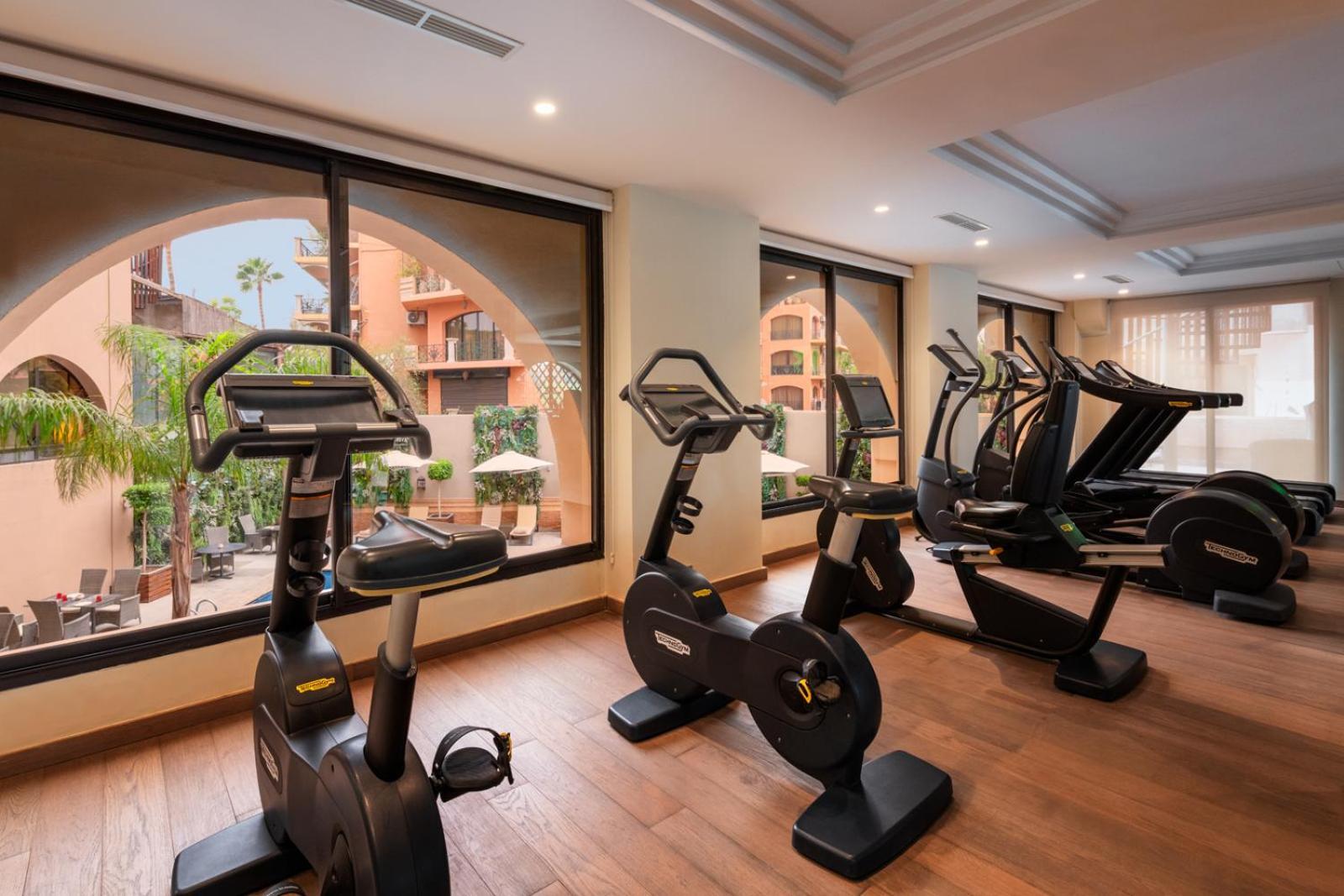 Hivernage Hotel & Spa Marrakesh Exterior photo The gym at the hotel