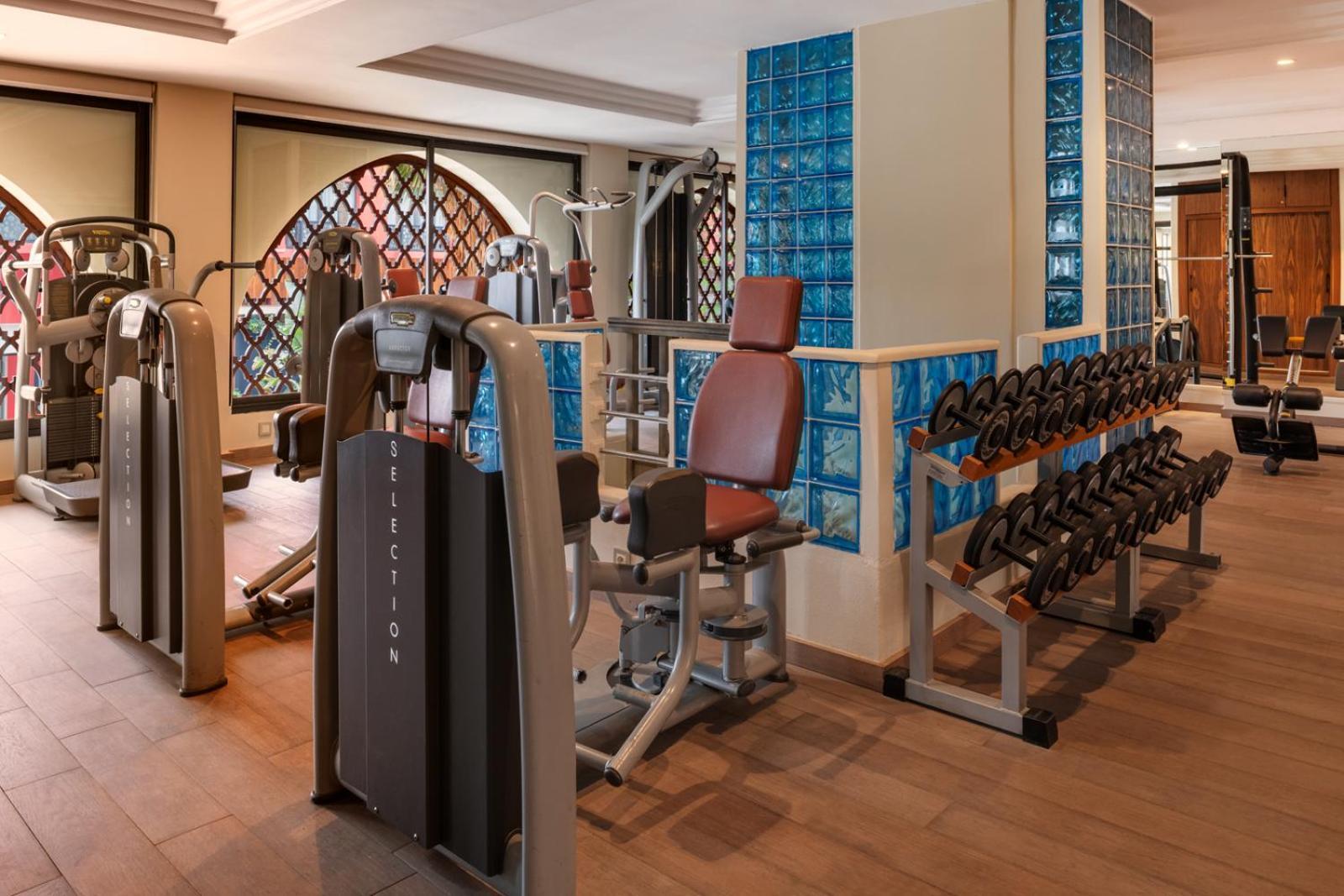 Hivernage Hotel & Spa Marrakesh Exterior photo The gym at the hotel