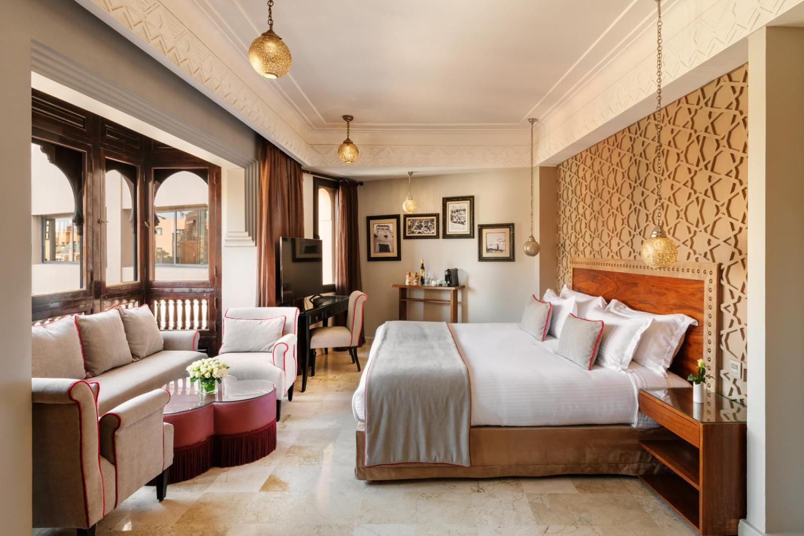 Hivernage Hotel & Spa Marrakesh Exterior photo A suite at the hotel
